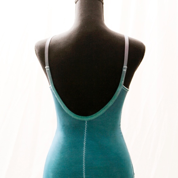 Vintage Aqua Body Briefer/Girdle - Picture 4 of 7